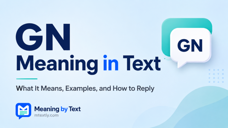 GN Meaning in Text