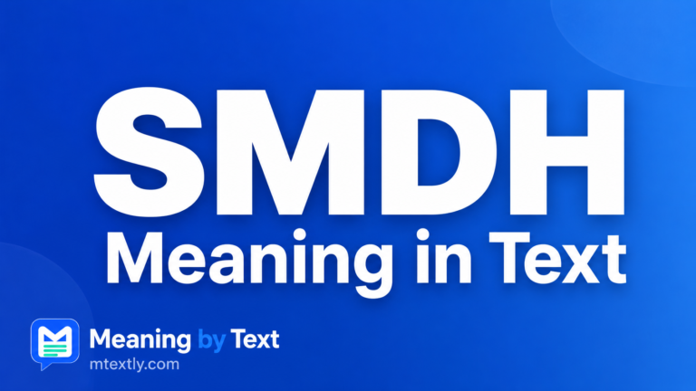 smdh meaning text