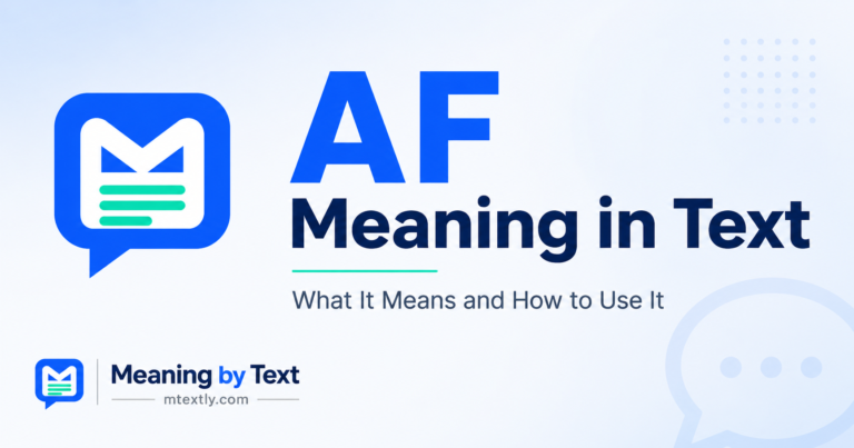 AF Meaning in Text