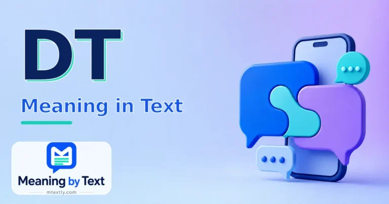 DT Meaning in Text
