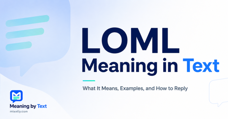LOML Meaning in Text