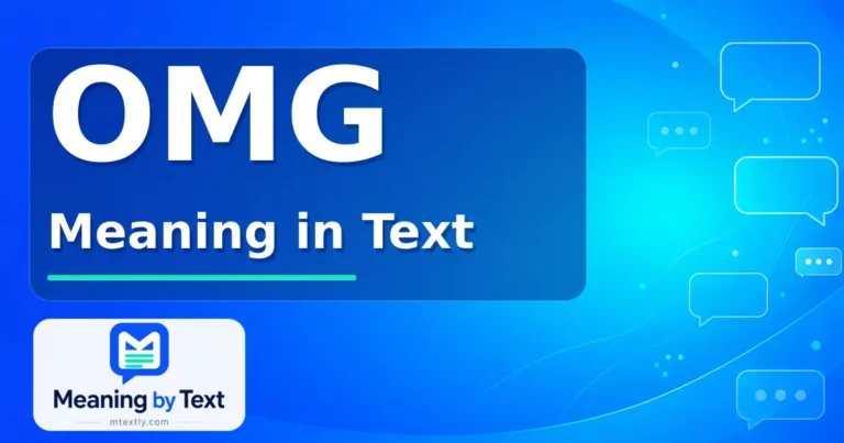 OMG Meaning in Text