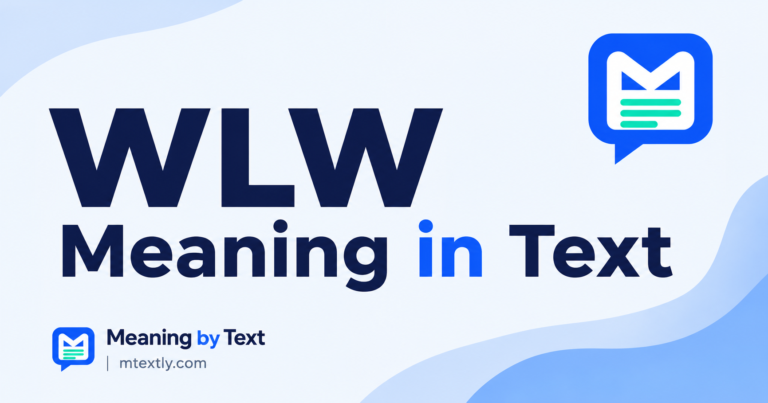 WLW Meaning in Text