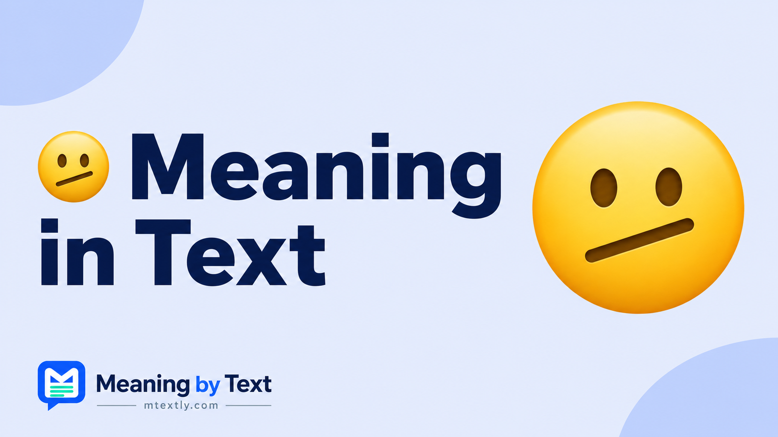 🫤 Meaning in Text